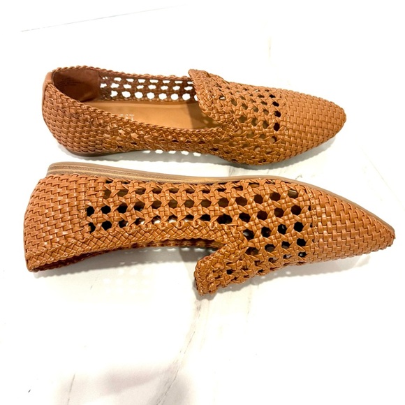 Nine West Tan‎ Woven leather loafers 8.5 M - Picture 8 of 10